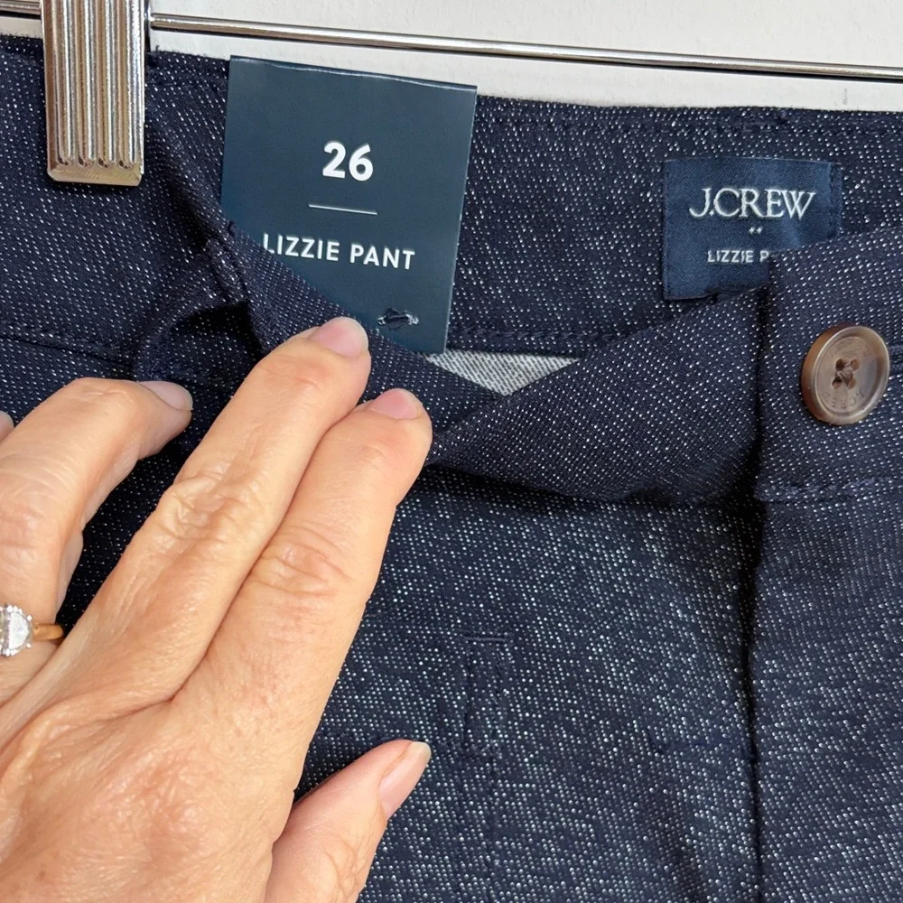 J. Crew‎ Lizzie Flare Jeans Sparkle
